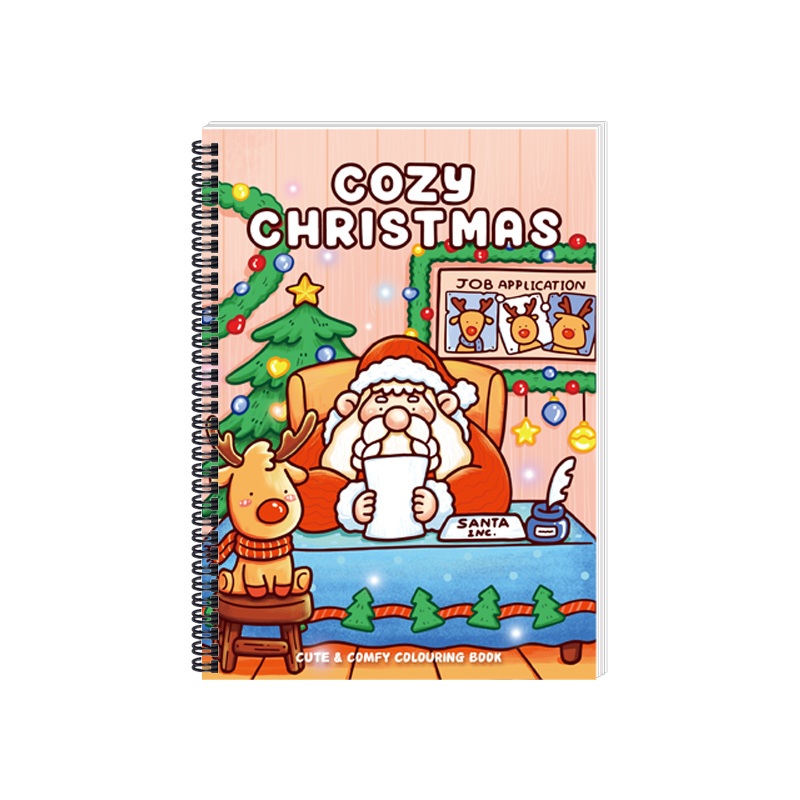 کتاب رنگ آمیزی کودکان کریسمس